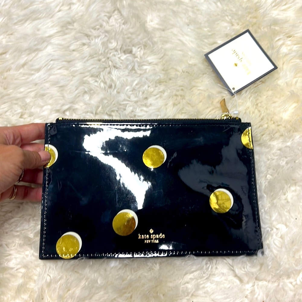NWT - Kate Spade Pencil Pouch / Cosmetic Bag